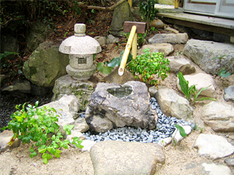 善徳寺 茶庭